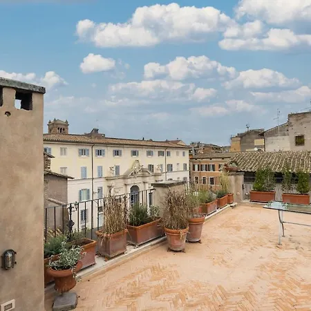 Trastevere Luxury Panoramic Terrace アパート