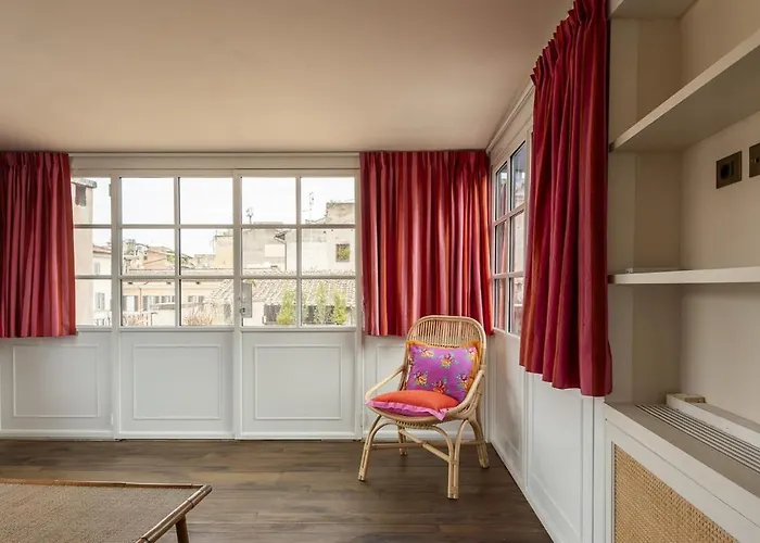 Trastevere Luxury Panoramic Terrace Apartament Rzym