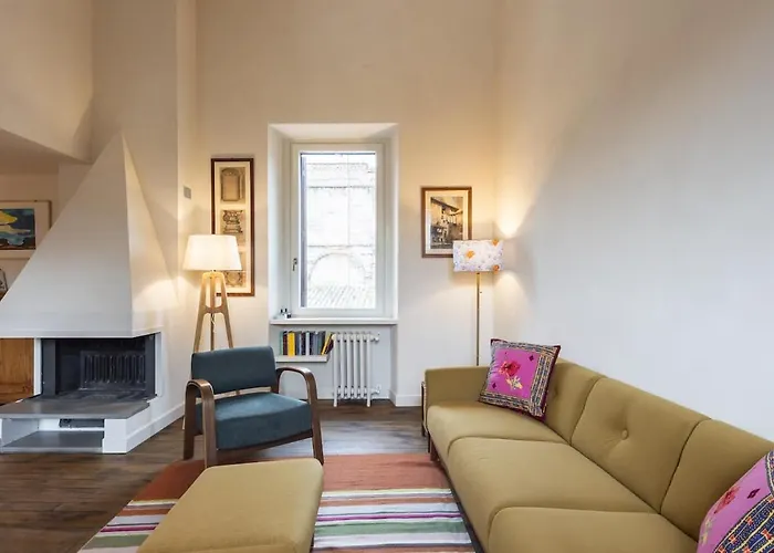 Trastevere Luxury Panoramic Terrace Apartament Rzym